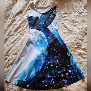 Black Milk Lora Zombie Cosmic Whale Play dress XS rare